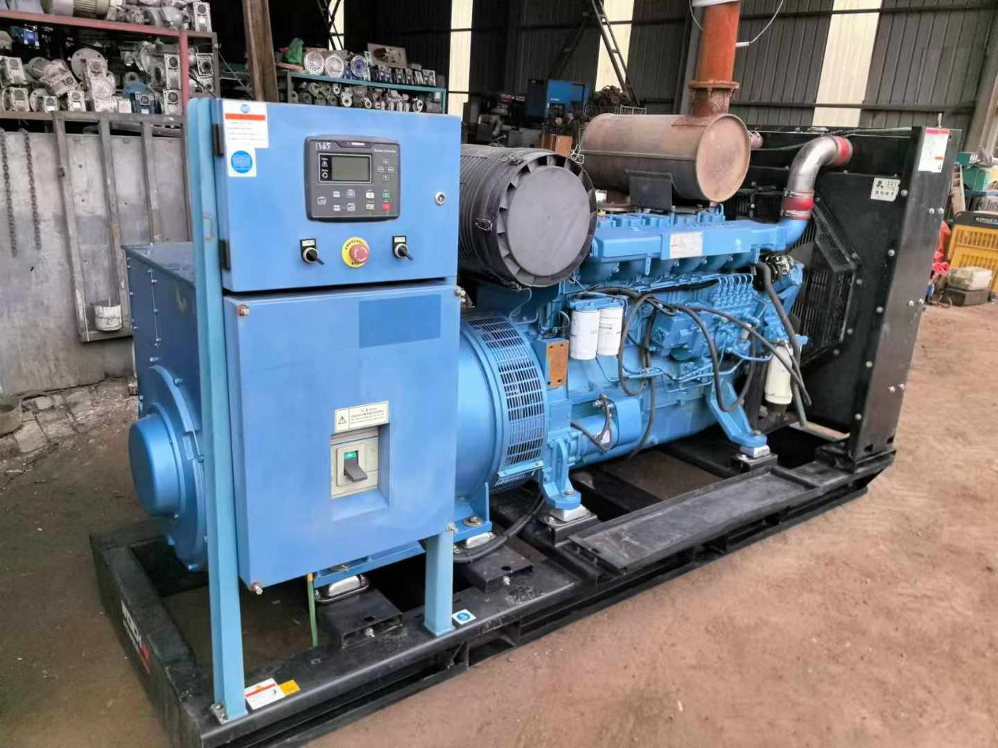广陵500kW 柴油发电机组可带动设备功率的计算公式是什么？